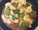 ＊鶏の梅しそ焼き＊作り方5写真