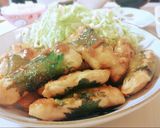 ＊鶏の梅しそ焼き＊作り方6写真
