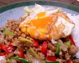 和風納豆ガパオごはん作り方11写真