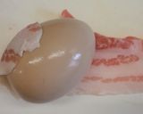 肉巻き具材と新玉ネギのペペロンチーノ作り方1写真