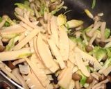 春が旬☆タケノコのバジルバター醤油炒め作り方3写真