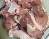 鶏肉の味噌醤油和え作り方1写真