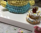 ふなっしーケーキヾ(。゜▽゜)ノ3D作り方11写真