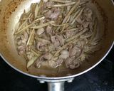 お一人料理　牛すじうどん作り方1写真