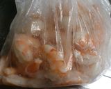 超簡単☆むき海老でエビチリ作り方1写真