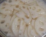 簡単♪ 蓮根と榎茸と蟹カマのマヨポン和え作り方1写真
