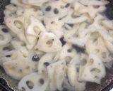 簡単♪ 蓮根と榎茸と蟹カマのマヨポン和え作り方2写真