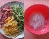 簡単！激ウマ！さっぱり味の春雨サラダ作り方1写真
