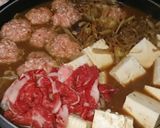 白菜と鶏団子の味噌鍋作り方6写真