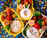竹串でお花の卵焼き♪キャラ弁おかずに♪作り方37写真