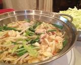 千切りキャベツと豚肉の鍋作り方2写真