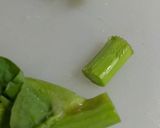 菜の花の天ぷらトーストヽ(*´∀｀)ノ作り方2写真