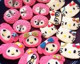 可愛いマイメロ友チョコ大量キャラクッキー作り方54写真