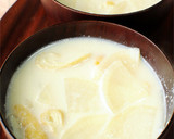 簡単★大根と揚げの豆乳スープ作り方4写真
