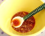 春*納豆+新玉ねぎとさば水煮缶作り方1写真