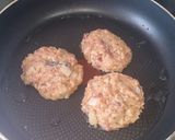 美味しい♪鯖のハンバーグ✩味噌照り焼き作り方4写真
