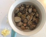 アサリの洋風酒蒸し作り方1写真