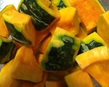 かぼちゃと鶏ミンチの炊いたん^_^作り方2写真