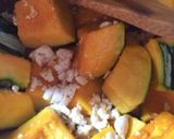 かぼちゃと鶏ミンチの炊いたん^_^作り方5写真