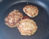美味しい♪鯖のハンバーグ✩味噌照り焼き作り方5写真