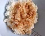 余った焼き鮭で☆だしの効いた簡単おにぎり作り方3写真