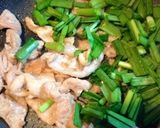 豚こまニラ玉あんかけごはん作り方1写真