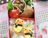 キャラ弁＊簡単！卵焼きでインコちゃん作り方4写真