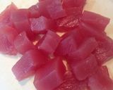マグロのシャキシャキ長芋作り方1写真