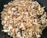 ニジマス塩焼きリメイク☆ふりかけ作り方7写真