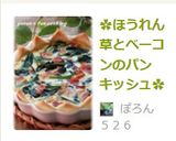 ✿ほうれん草とベーコンのパンキッシュ✿作り方13写真
