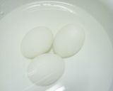 半熟ゆで卵で味付け煮たまご”あじ玉”作り方6写真