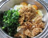 切干大根入りふわふわ豆腐ハンバーグ☆簡単作り方2写真