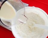 *離乳食 アレンジ豆乳蒸しパン*作り方2写真