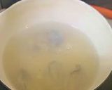 牡蠣とほうれん草の味噌汁作り方2写真