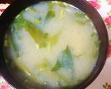 牡蠣とほうれん草の味噌汁作り方4写真