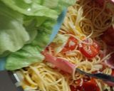 トマトとクリームチーズのサラダスパ☆作り方5写真