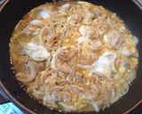 香ばしい炙り親子丼 一気作り！作り方7写真