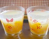 おやつに♥幸せのオレンジカルピスゼリー作り方4写真