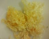 ★薬膳食材★白きくらげスープ作り方1写真