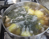 鶏肉とじゃが芋と切り昆布の煮物作り方6写真