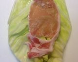 春キャベツと豚肉を巻いて、柔らか蒸し焼き作り方5写真