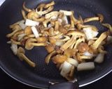 株とりなめこと長芋のバター醤油ソテー作り方2写真