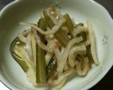 茎わかめの簡単サラダ作り方4写真