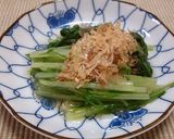 水菜のおひたし作り方6写真