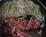 牛肉とゴボウのきんぴら作り方5写真
