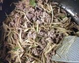 牛肉とゴボウのきんぴら作り方6写真