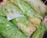 和風ロールキャベツ♪煮物風作り方6写真