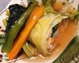 和風ロールキャベツ♪煮物風作り方8写真