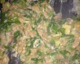 セロリの葉とツナ卵チートースト♪簡単朝食作り方3写真
