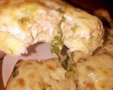 セロリの葉とツナ卵チートースト♪簡単朝食作り方5写真